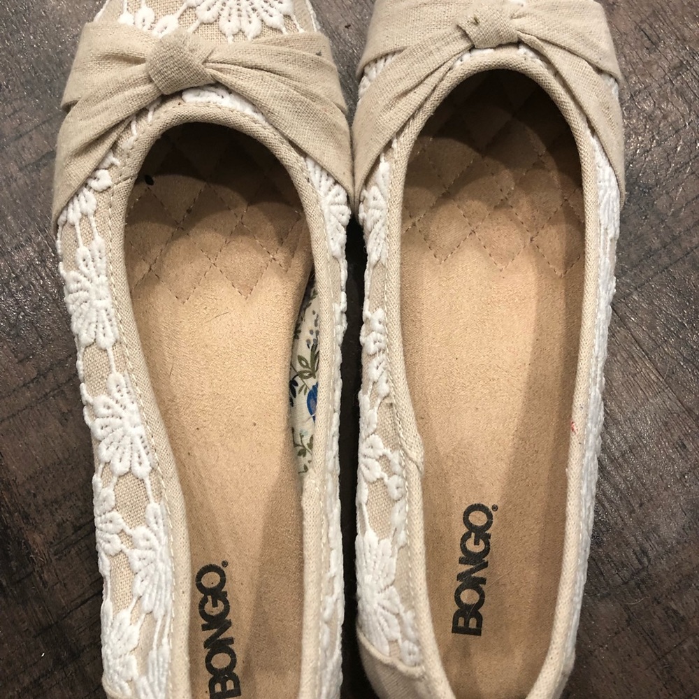 Bongo Comfy Flats Size 8